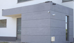 Bardage en fibres ciment